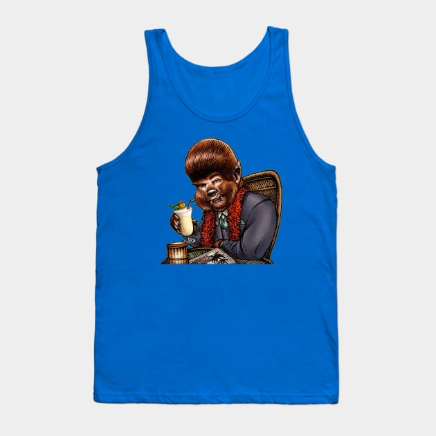 Werewolf of London Tank Top by ChetArt